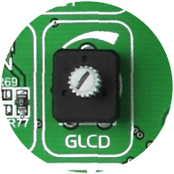 GLCD Contrast Potentiometer
