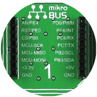 mikroBUS socket 1