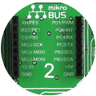 mikroBUS socket 2